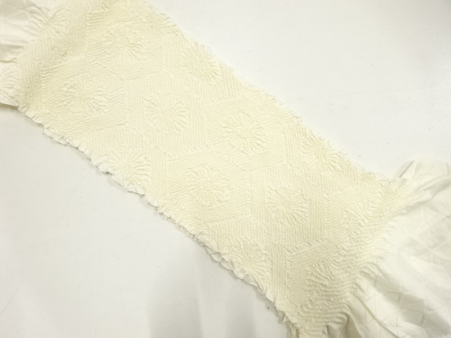 正絹　絞り　帯揚げ